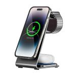 Wireless Aluminum Alloy Charging Stand 15W PD/QC Compatible with iPhone/Samsung