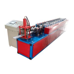 Wholesale Plc Control Roller Shutter Door Roll Forming Machine For Purlin Production from china suppliers