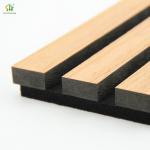 SUNHOUSE Direct Sales 1220X2440Mm Natural Veneer Oak Polyester Acoustic Wall