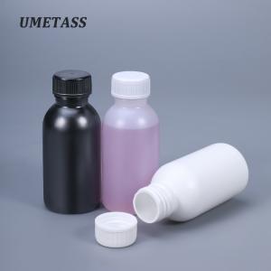 Wholesale Biodegradable HDPE Round Bulk Plastic Bottles For Chemical Liquid Seal Container 100ml from china suppliers