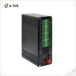 2 Channel RS422 Bi Direction Serial To Fiber Converter FC Port 1310nm Aluminum