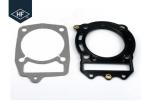 NC250 Balck Silver Head Gasket Set , Metal Anti Corrosion Motorcycle Gasket Kits