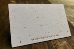 High End Debossed Business Card Printing , Emboss Name Card 620gsm Paper Weight