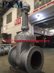 300LB WCB cast steel gate valve