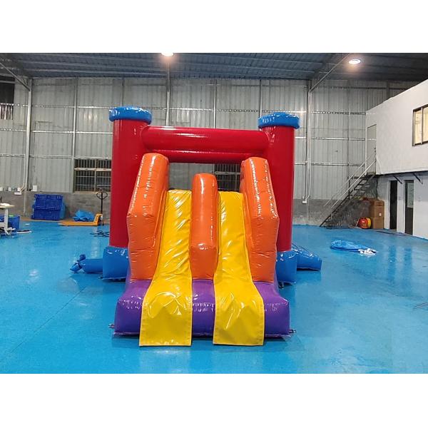 Commercial High Quality Inflatable Jumping Castle With Dry Slide Inflatable Bounce House With Slide Combo For Kids