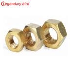 High Quality Brass Yellow Copper Hex Nut /Hexagon Nut DIN934