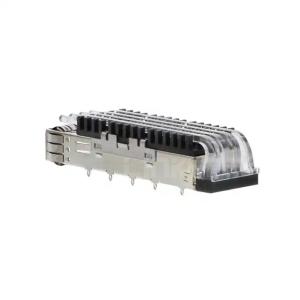 Wholesale 4-2170705-4 ZQSFP+ Cage With Heat Sink Connector Press-Fit Through Hole from china suppliers