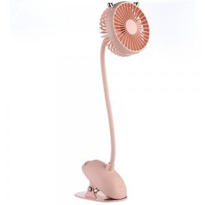 China 2000mAh Rechargeable Battery Operated Fan 3 Speeds USB-B Portable Mini Fan For Stroller on sale