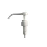 28/410 White Striped Plastic Fine Mist Spray Pump Head Disinfectant Dispenser
