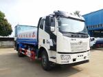 4x2 10m3 Diesel Water Tank Truck With Power Steering / Street Washing Truck