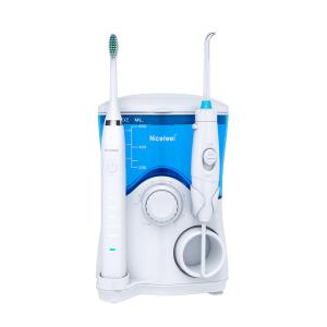 Wholesale IPX4 Waterproof All In One Toothbrush And Flosser Sonic With 7pcs Nozzles from china suppliers
