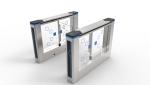 Hotel waist high Turnstile Access Control System 304 Stainless Steel