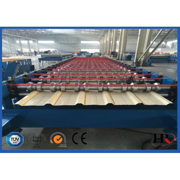 Steel Sheet Roll Forming Machine For Corrugated Roof / Wall Panel Producing