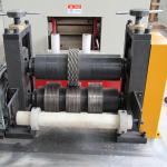 Steel 250kw 380v 50hz Profile Plastics Bins Pvc Sheet Extruder Machine for