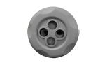 Double Rotatory Textured Gray Bathtub Nozzle Hot Tub Jets For Swimming Pool