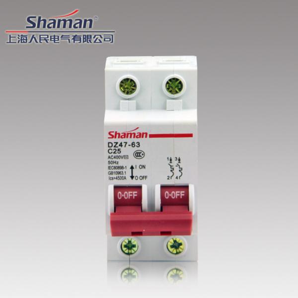 High quality good price DZ47-63-2P-25A Mini circuit breaker,murray circuit