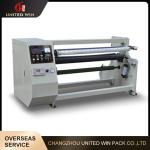 Self Adhesive Tape Rewinding And Slitting Machine PVC Paper Film Cellophane