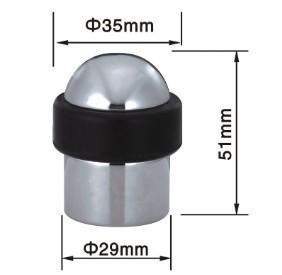 Wholesale Stainless Steel 304 Interior Door Stopper 29*51mm AB Surface from china suppliers