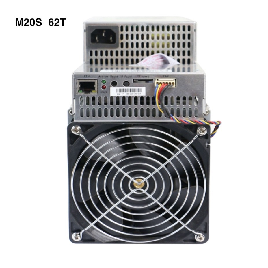 62TH/S SHA256 M20s 62T Whatsminer , 3000W-3600W Asic Bitmain Miner