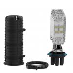 Indoor/Outdoor FTTH Holt Melt Fiber Optic Splice Closure with Waterproof Dome