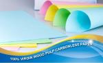Industrial Ncr Carbonised Continuous Carbonless Copy Paper with Customes