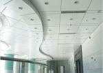 Drop down Suspended Metal Ceiling Aluminum Panel K shaped / Straight Edge For