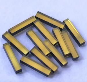 Wholesale 3 X 0.6 X 0.6mm 4 X0.8 X0.8mm MCD Diamond Sticks Mono Crystal Diamond Hpht Yellow from china suppliers