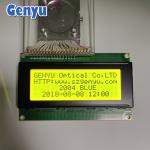 STN Yellow Green Monochrome LCD Display Module Screen 20x4 Character LCM 16pin