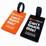 Promotional Cruise Luggage Tag Made Of Washable Soft Touch PVC Rubber Material,