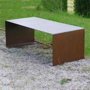 Wholesale Outdoor and Indoor Minimalist Design Patio Furniture Corten Steel Bench Legs from china suppliers