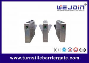China barrier gates  , access control Flap Barrier , flap barrier with anti-reversing passing Flap  Barrier on sale