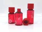 100ml Plastic Cosmetic Bottles Matted Ref Double Wall Cap Silver Hot Stamping