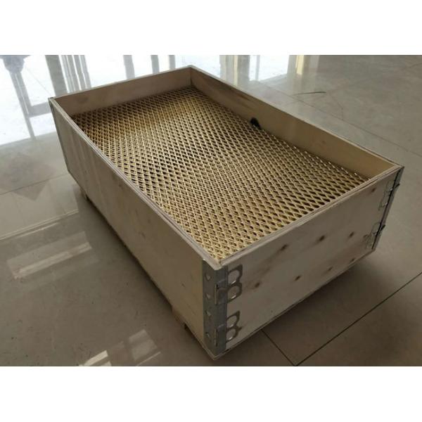 14mm H65 Thickness Expanded Brass Mesh MAX 3.4m Decorative Mesh Screen