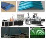 low price pvc asa roof corrugated tile sheet extrusion machinery