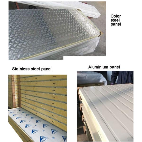 Solar Power Containerized Cold Room Refrigeration Unit Panel With Movable