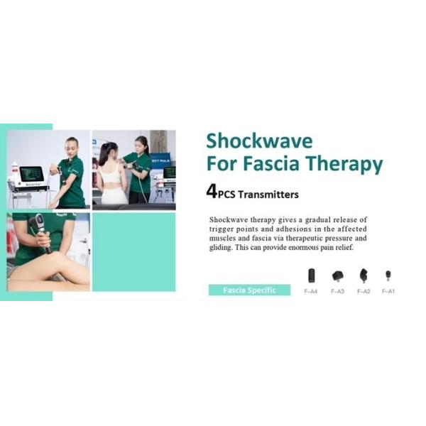 Rehabilitation Physiotherapy Backbone Spine Fascia Massage Vibrating Mechanism Shockwave Machine
