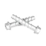 Customized M10 60mm Stainless Steel Hex Flange Thread Rod for Concrete Anchor
