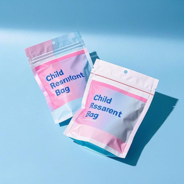 Custom Logo Packaging 1oz 28g / 7 Gram / 4x5 Inch 3.5 G Edible Candy Cookie