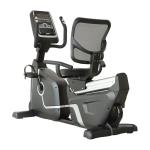 Horizontal Magnetic Cardio Machine Stationary Recumbent Exercise Bike