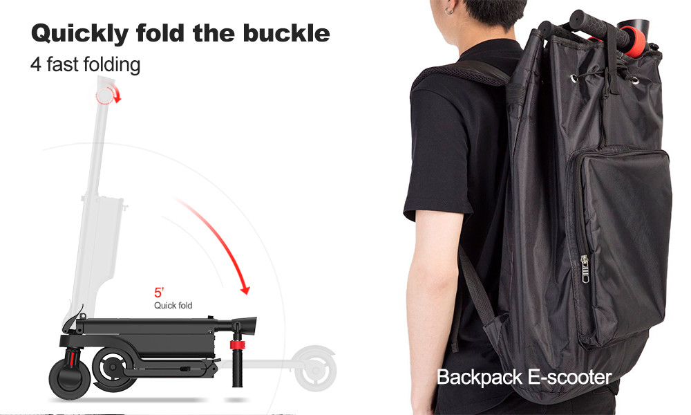100kg Max Load Black Lithium Ion Battery Self Locking Plug in