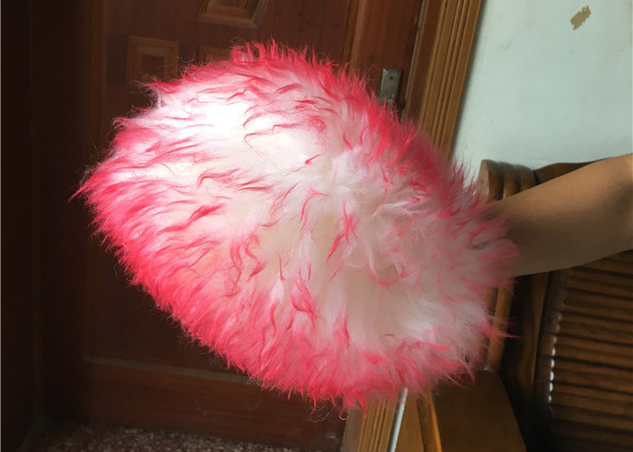 Long Hair Genuine Sheepskin Car Wash Mitt For Auto Care / Detailing Wash