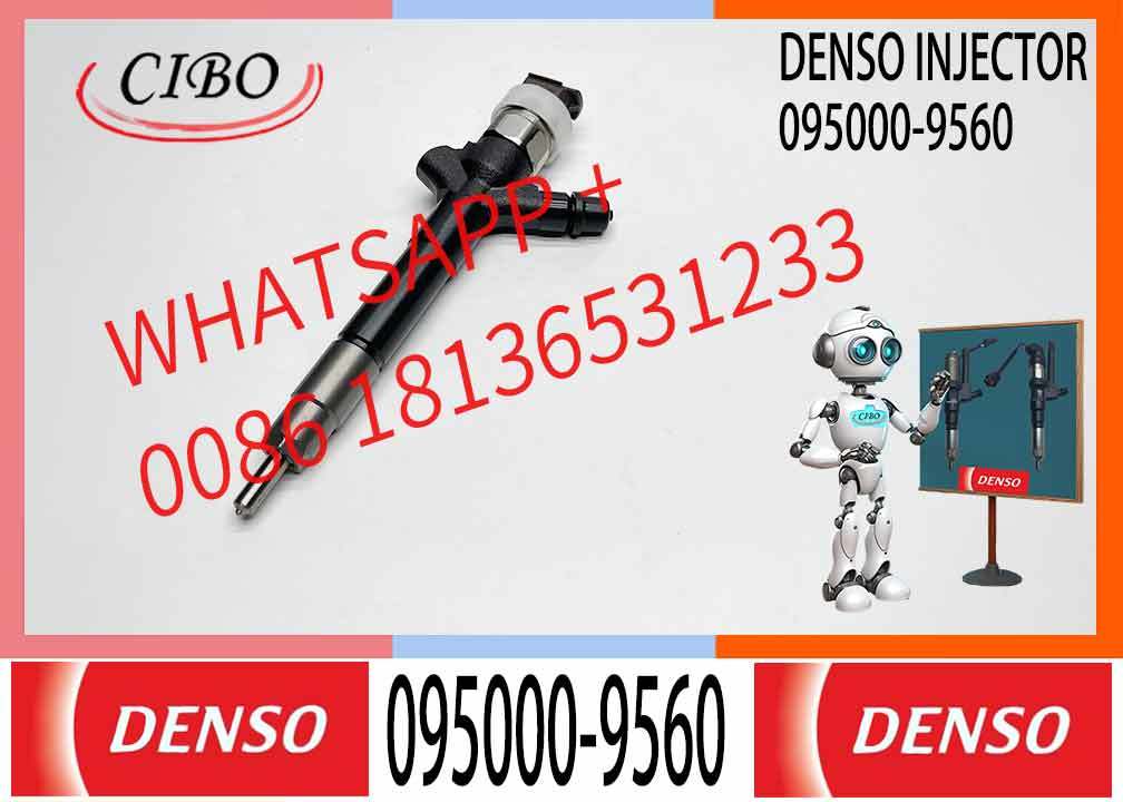 High Performance Common Rail Injector 095000-9560 Fuel Injector 1465A257 for Mitsubishi L200