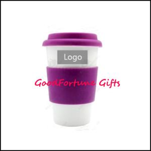 Wholesale Promotional 450ml Coffee Mugs Anti Scalding Band Ceramic Mug With Rubber Lid For Office Gifts from china suppliers