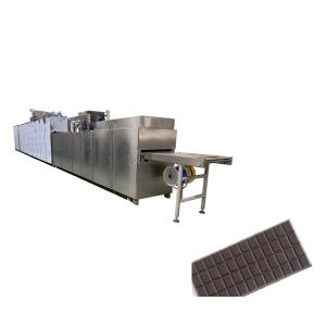 Wholesale PLC Operation Two Depositors Chocolate Bar Machine 300kg/hour from china suppliers