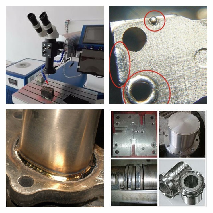 CNC Spot Soldering Stainless Steel Fiber Laser Welding Machine For Mould Repairing