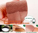 Colored Non-woven Self Adhesive Cohesive Bandage Medical Elastic Bandage,
