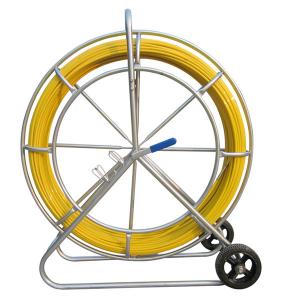Wholesale Floor Installation Fiberglass Duct Rodder , 6mm X 100 Meter Cable Pulling Rodder from china suppliers