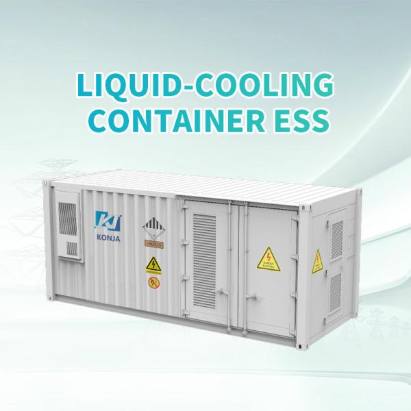 KonJa Liquid-Cooling 3.44MWh Container Energy Storage System Grade A Battery