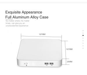 Wholesale Fanless Industrial Mini Workstation PC Quad Core J1900 I5 4200U I7 4500U 5500U 2955U from china suppliers