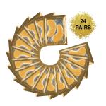 Anti - Aging And Wrinkle 24K Gold Collagen Eye Masks Relieves Tired Eyes